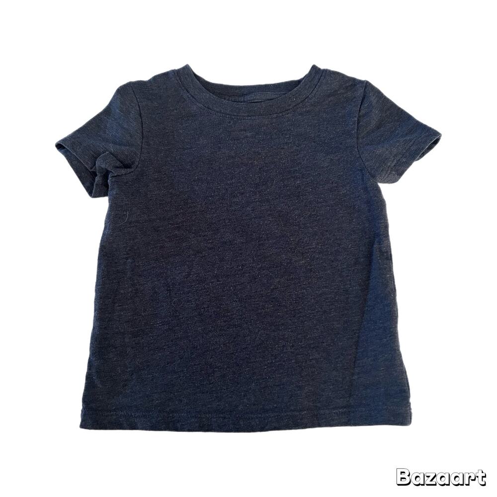 Cat & Jack Short Sleeve T-Shirt Boys Size 18M Navy